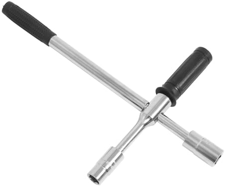 Cabilock Llave De Tuercas Para Neumáticos Llave De Tubo Resistente De Acero Al -vanadio Herramienta Para Extraer Tuercas De Rueda Para Reparaciones Talleres De Automóviles