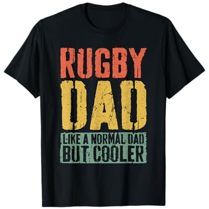 Rugby Dad Shirt Hombre Día del Padre Rugby Dad Camiseta