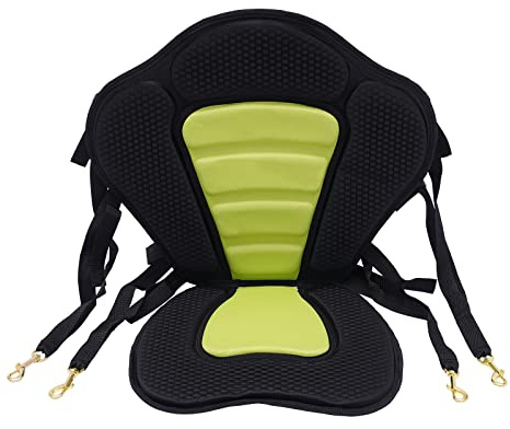 Siège de kayak Sup Siège Stand Up Paddle Siège de kayak rembourré avec sac de rangement réglable, utilisé pour le kayak, le kayak et la dérive