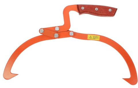 Tofficu Manueller Holzblockheber Holzklampe Robuste Holzklotzklemme Hochleistungs Hebewerkzeug für Außenbereich Vielseitig Einsetzbar Langlebig Ergonomischem