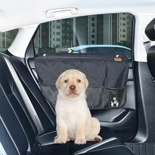 Alvorox 1PCS Anti Scratch Dog Car Door Protector - Waterproof and Durable Door Panel Covers from Pet Cats Dogs Scratching, Oxford Cloth Scratch Guard (Left)