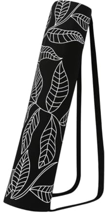 YARNOW Borsa Porta Tappetino Yoga in Tela Spessa Coulisse Resistente All’Usura Leggera e Pieghevole Borsa da Yoga Portatile per Uomo e Donna Uso Quotidiano