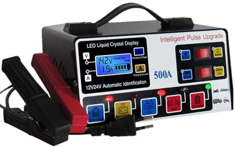 Cargador de Batería Automático 12V/24V para Automóviles