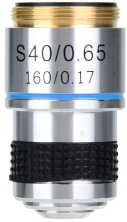 Biologisches Mikroskop mit 40X Achromatischem Objektiv, Aluminiumlegierung Konstruktion, 160/0.17 Optische Parameter