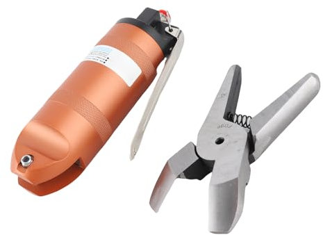 Cizallas de Aire de Mano - Herramienta Corte Neumático Capacidad Grande para la Reparación del Automóvil - Cuerpo Aluminio Aviación (HS30-FD9P)