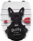WENKO WC-Sitz Guilty Dog, Toilettensitz mit Absenkautomatik, Fix-Clip Hygiene-Befestigung, WC-Deckel aus antibakteriellem Duroplast