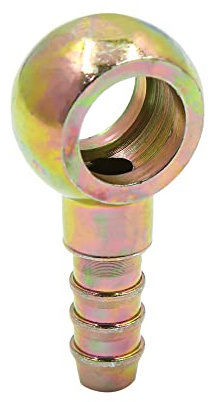 sourcing map 8mm ID Tuyau Barbe 14mm Banjo Conduite Essence raccord Motocyclette Voiture