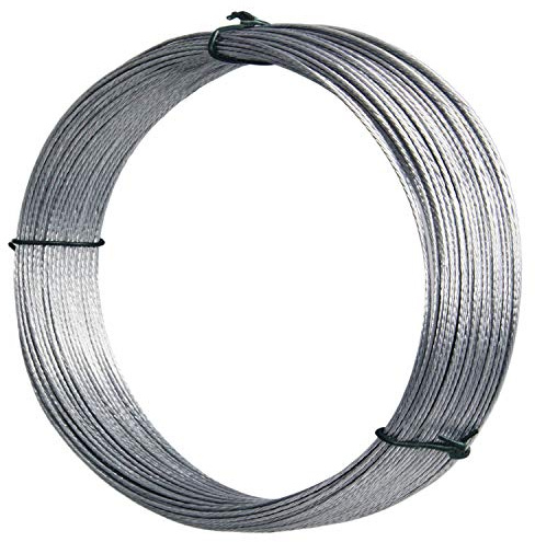 Picture Hanging Wire #2 100-Feet Braided Picture Wire Heavy for Photo Frame Picture,Artwork,Mirror Hanging,Supports up to 30lbs