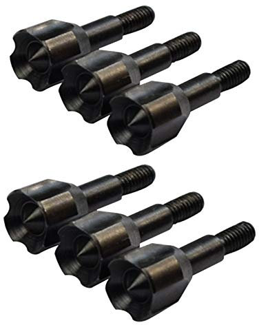 ELONG OUTDOOR 6/12 Stück Bogenschießen Pfeilspitzen Hammer Broadheads 100 Grains Jagdspitzen Kleines Tierspiel Pfeilpunkte Jagdpfeilspitzen