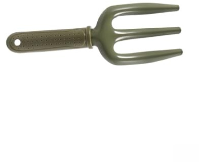 Toddmomy 2piezas Herramienta De Jardinería Horquilla De Mano De Hierro Con Dientes Antideslizante Para Plantar y Deshierbar Unidades Resistentes Para Airear y Aflojar Suelo Huertos y Flores