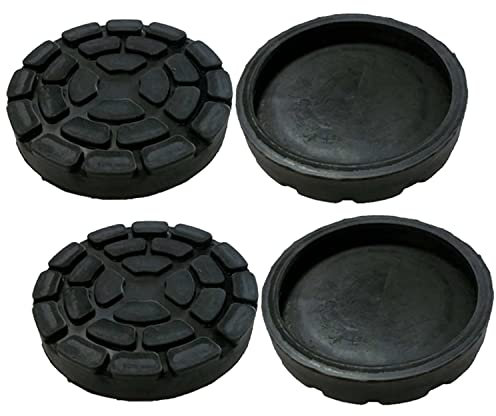 FILAVERSE - 4pz Tamponi a Cuffia per Ponte Sollevatore Kit Cuffie ø150/135mm H25mm Specifici per Ponti Sollevatori RAVAGLIOLI | Appoggio Stabile e Sicuro