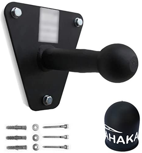 AHAKA, supporto da parete universale per tutti i portabiciclette per gancio di traino ISO50, 50 kg