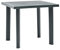 AUVYI Gartentisch Grün 80x75x72 cm Kunststoff Küchentisch Biertisch Dining Table Pokertisch Beistelltisch Klein Bierpong Tische Multifunktionstisch Campingtisch Buffettisch