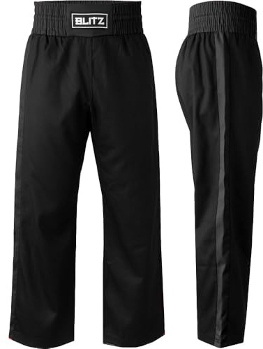 Blitz Defiant Polycotton Contact Trousers - Black/Black - 4/170cm