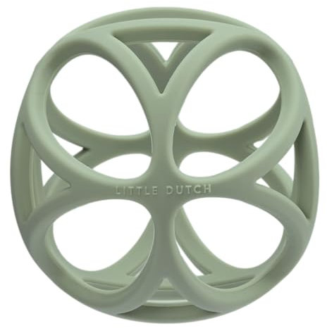 Little Dutch 2012521 Spielball/Greifball/Beißball Silikon - grün