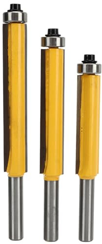Punta per Fresa con Finitura a Filo Ad Alta Sicurezza, Lega di Acciaio Al Tungsteno, Punta Trapano Diritta Professionale per la Lavorazione del Legno, Garantisce un Taglio del