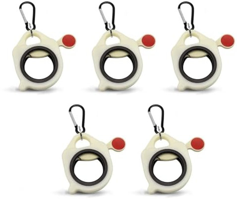 KACPLY 5 organizadores de bridas de cables, soporte de corbata de cinturón de herramientas para bridas de 4/8/12/18 pulgadas, de bridas de cables, fácil de instalar, fácil de usar sin corbata