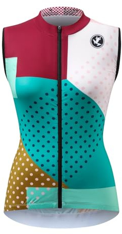 UGLY FROG Chaleco Ciclismo Chaleco Ocio Femenino Ligero y Transpirable Chaleco A Prueba Viento para Bicicletas Montaña