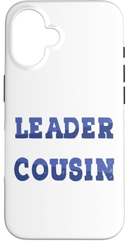 Cousinen Leiter Kusine Vetter Base Familie Verwandte Bruder Hülle für iPhone 16