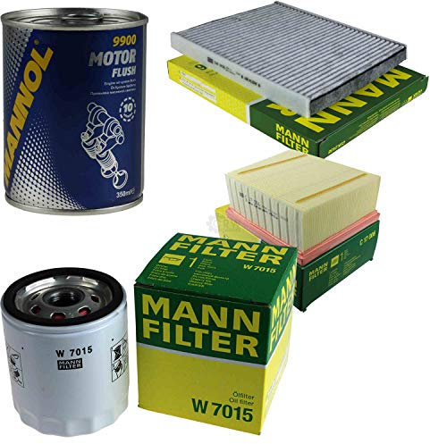 QR-Parts Set 85496091 9900 CUK 2436 W 7015 C 17 006 Original MANN-Filter Inspektionspaket SCT Motor Flush Motorspülung 11587872