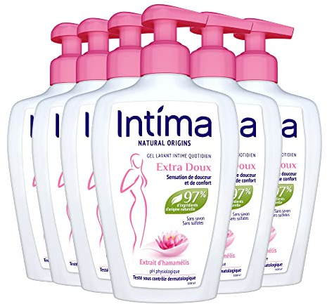 Intima Natural Origins - Gel Extra-Doux - 6x200 ml