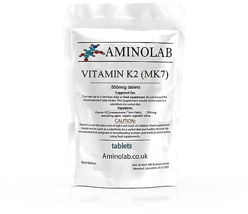 Aminolab - Vitamin K2 MK-7 500mcg 30 Tablets