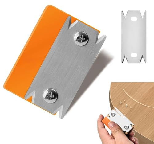 MOLZINY Coupe-bordure manuel pour placage Coupe-Bordure pour le Bois Portable Coupe-Bande de Chant Manuel avec 1 de Rechange rabot à main antidérapant Coupe bordure pour coupe-bordure en bois