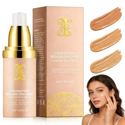 Fondation Liquide,30ml Fond de Teint Coréen,Fond de Teint Couvrant Imperfections,Foundation Color Changing,Crème De Recouvrement Hydratante,Unifie le Adaptatif,Nourrit la Peau,Fini Naturel Sans Effort