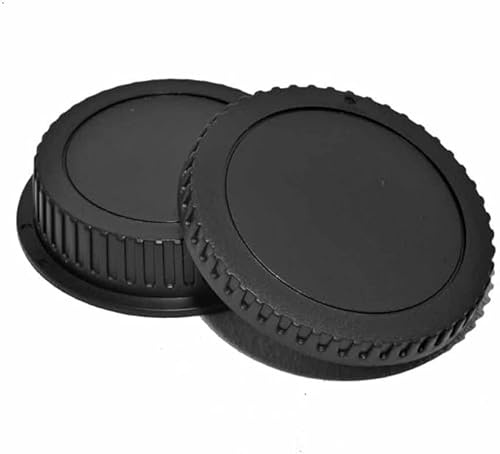 EF Corps d'appareil Photo et Bouchons d'objectif arrière,Compatible avec Les appareils Photo EF Mount 60D, 60DA,70D,77D,80D,100D,200D,300,300D, 300V,300X et objectifs à Monture EF ou EF-S