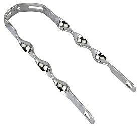 Lowrider Bike 12 Twisted Fender Braces Chrome.