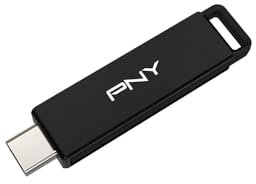PNY 64GB Elite-X Type-C USB 3.2 Gen 1 Flash Drive, up to 200MB/s Read Speed