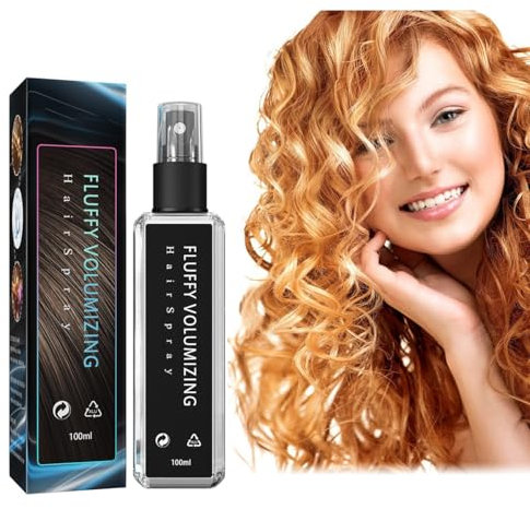 Spray para Dar Volumen Al Cabello Con Proteína Vegetal Natural, Spray Para Cabello Voluminizador Y Esponjoso Para Cabello Fino, Gel Para Peinar Mágico, No Graso Ni Pegajoso(100ML*1pc)
