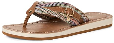 Tamaris Pantolette Damen Sportlich Multicolor,EU 41