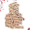 RoserRose Juego De 48 Bloques De Madera para Parejas, Juego De Torre De Lujuria, Juego De Torre De Lujuria, Regalo Íntimo para Parejas Aniversario/Noche de Bodas - Desafíos Calientes y Románticos