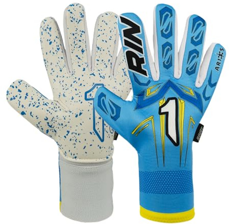 Rinat Guante de Portero Aries X As, Azul, Unisex Adulto