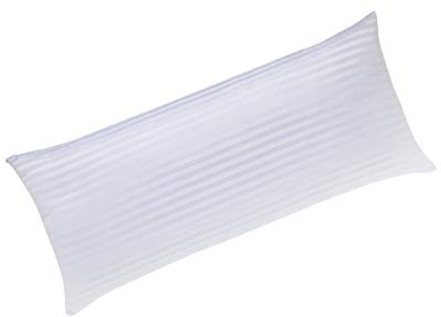 Todocama - Almohada antiácaros - Núcleo de Fibra Tacto Pluma - Tejido cutí - Funda con Cremallera Que Permite controlar la Altura de la Almohada. (135x40cm)