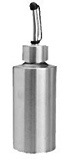 Gteller Dispenser per olio d'oliva in acciaio inox, Bottiglia Dosatrice a tenuta stagna per olio, salsa di soia, aceto e vino da cucina, 550 ml/350 ml/250 ml (modello da 250 ml-A)