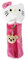 Shamoparty Plüsch Katze Federtasche, niedlich rosa Federtasche