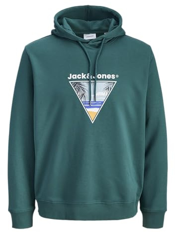JACK & JONES Sweat Hood Jjperry-Felpa con Cappuccio Uomo