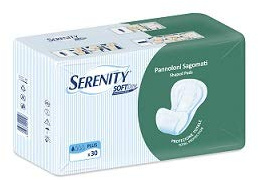 Serenity Serenity Pannolone Sagomato Plus - Pacco da 30 pezzi x 500 g