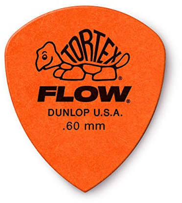 JIM DUNLOP Plektrum Tortex Flow Standard 0,60mm 12 Stück