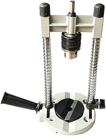 Fenteer Guida per perforazione Trapano a colonna Attacco regolabile per guida per trapano Supporto per trapano elettrico multifunzionale