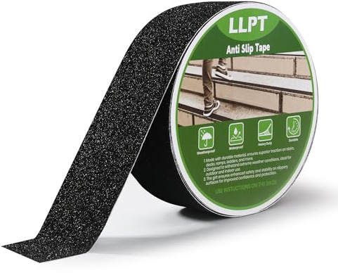 LLPT Anti Slip Tape 51mm x 5m Heavy Duty Grip Tape Black