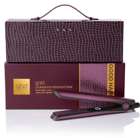 ghd gold Glätteisen: Für alle Haartypen, 26mm Platten, langanhaltendes Styling, für sleekes, glattes Haar mit mehr Glanz, Profi-Ergebnisse ohne extreme Hitzeschäden