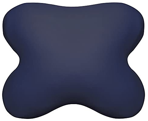 Edda Lux Bezug passend für Tempur All-Around Schlafkissen, 60/56 x 50/48 cm, formbeständiger Jersey Kissenbezug für Schmetterlingskissen, aus 100% Baumwolle, in Marine