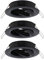 Paulmann 92487 Choose Einbauleuchte Spot schwenkbar max. 3x10 Watt Deckeneinbaustrahler Schwarz matt Einbaulampe Alu