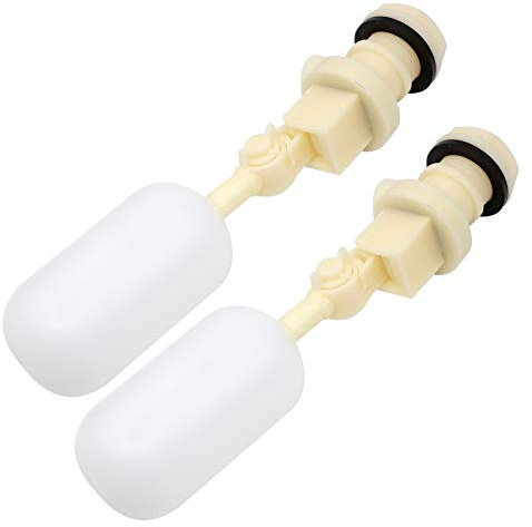 3/4 Zoll Schwimmerkugelhahn mit Verstellbarem Arm, Toilettenschwimmerventil mit Automatischer FüLlung Befeuchter Tank Wasser füR Teiche, ViehträNke, Aquarien, Aquakultur Und Reservoir, 2Er-Pack