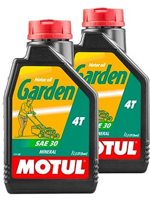 - Kit de 2X Aceite de Motor Garden 4T SAE 30 1L KT-37