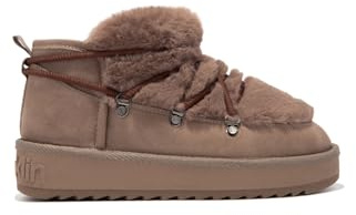 D.Franklin - Bottes Australiennes d'Hiver pour Femme avec Intérieur en Fourrure - Nordic Trk Fur Low
