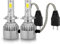 SQUADO Luci LED Auto C6 H7, 36W 3800LM, 6000K Bianco Freddo, Kit Lampadine per Fari Auto, Set di 2